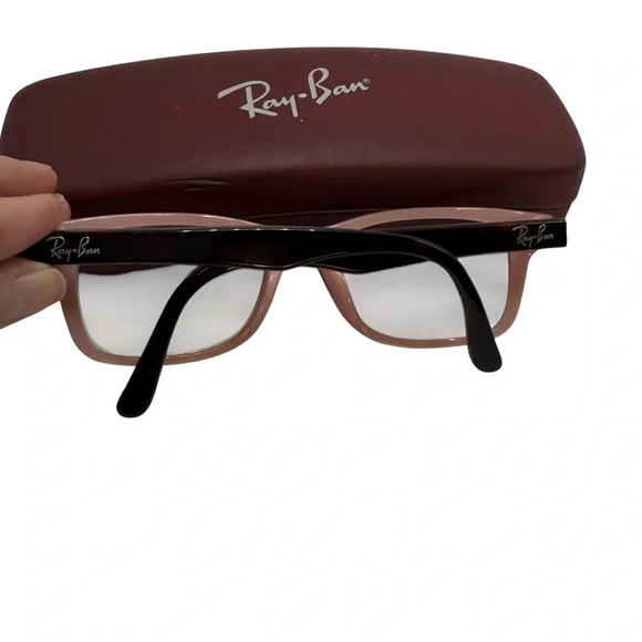 Ray Ban RB 1531 3580 46 16 125 prescription glasses frames rectangle small frame - Picture 2 of 5